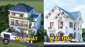 Nhà mái thái và nhà mái nhật khác nhau như thế nào? 7