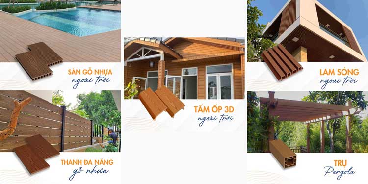 gỗ nhựa composite