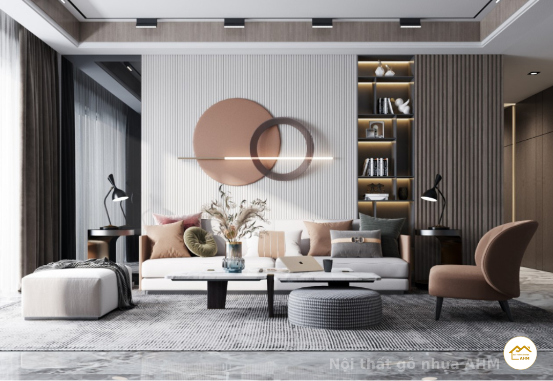 Lam sóng gỗ nhựa AHM – phù thủy đa phong cách cho không gian kiến trúc 4