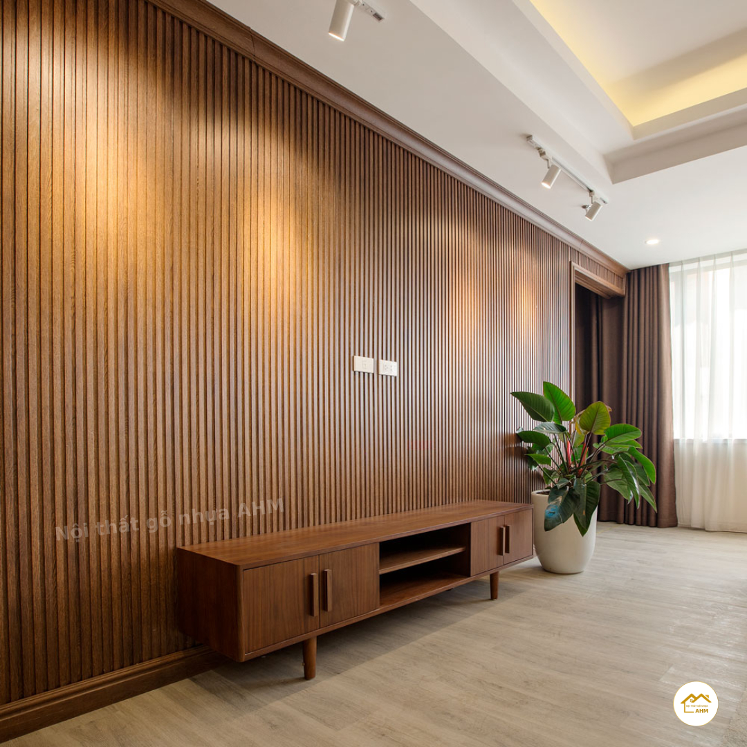 Lam sóng gỗ nhựa AHM – phù thủy đa phong cách cho không gian kiến trúc 8