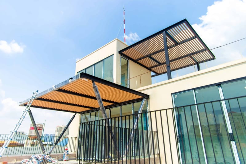 Lam Chắn Nắng Gỗ Nhựa Chất Lượng Nhất 1