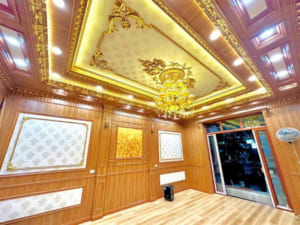 Thi công ốp trần nhị cấp, tam cấp bằng gỗ nhựa composite – Đẳng cấp cùng đội thi công AHM 13